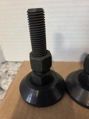 Set of 4 Machine Leveling Feet M20-2.5×4.8 tall 3″ OD. Pad