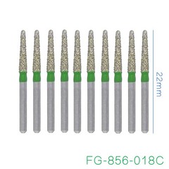 Dental Burs Diamond FG High Speed Round End Taper Ball Football Cylinder Coarse