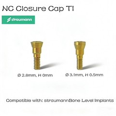 US 10Pcs NC/RC Dental Healing Cap Abutment Fit Straumann ITI BL/BLT D3.3/4.1mm