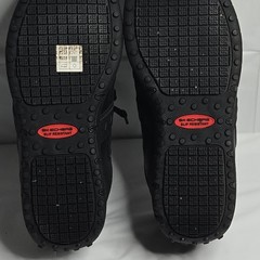 Skechers Slip Resistant Work Shoes Black Memory Foam ASTM F2892-24 Men’s 9.5