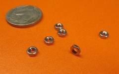 18-8 Stainless Steel Hex Nut RH, 4-40 x 3/16″ W x 1/16″ H, 300 pcs