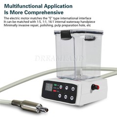 Dental Electric LED brushless Micro Motor With Water Tank 1:5 Carried Around