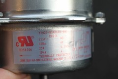 YY025-824PL01-001 AIR CONDENSER FAN MOTOR FITS MULTIPLE BRANDS ZHONG SHAN