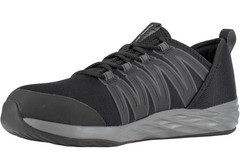 Reebok Men’s ASTRORIDE Steel Toe Athletic Work Shoes SzM7.5W9.5 NEW RB2211 BLACK
