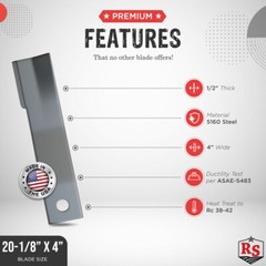 8589 Servis/Rhino Blade Pair