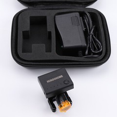 HUGOOHOME 3W Wireless Dental LED Headlight with Optical Filter for Dental Loupes