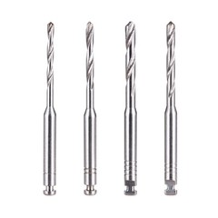 USPS AAA Dental Fiber Post Resin High-intensity Screw Thread Glass +4*Drills FDA