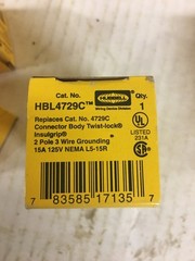 HUBBELL INC HBL4729C CONNECTOR