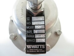 1″ Watts 152SS Model M1 10-50 Stainless Steel Pressure Reducing Regulator NEW