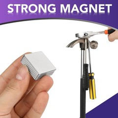 Strong Permanent Rare Earth Magnets,Powerful Neodymium Square Magnets for Fri…