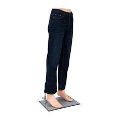 Male Plastic Mannequin Leg Form 46″ High Base Flesh Tone Man Legs Pants Shorts