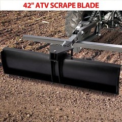 42″ATV/UTV 3-Position Blade,w/2″ Receivers,5 Adjustable Angles,Snow Plow Kit
