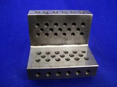 Machinist Angle Block Plate 90 deg. Precision Hardened Ground Fixture 3x3x4x1