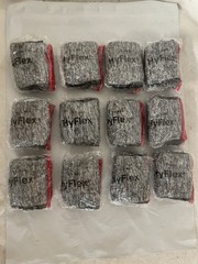 12 Pair Ansell HyFlex 11-801 Size 7 (Small) Gloves