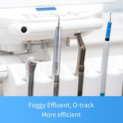 FDA Dental Piezo Air Ultrasonic Scaler 4-Hole Handpiece with 3 Scaler inserts US