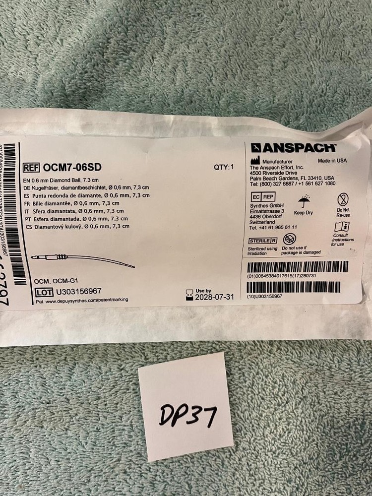 ANSPACH Diamond Ball 0.6mm # OCM7-06SD (Exp 2028)