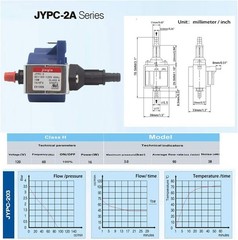 JYPC-2 AC 110V – 120V 60Hz 16W 90cc/min Electromagnetic Solenoid Water Pump f…