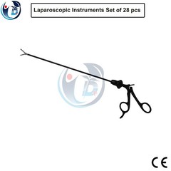 28 Pcs Laparoscopic Surgery Instrument Set General Surgical Laparoscopy Kit