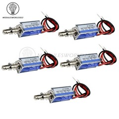1/2/5/10PCS JF-0530B DC 6V 300mA 5N/10mm Pull Push DC Solenoid Electromagnet