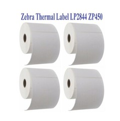 4 Rolls 4″X6″ Zebra 2844 Eltron ZP450 Direct Thermal Shipping Labels 1000 PCS
