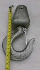 CROSBY CB 1 TON CAPACITY HOIST HOOK 1/4″ Socket Head Clevis #