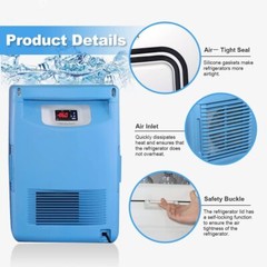 -86℃/-112℉ 20L Portable Ultra Low Temperature Freezer Laboratory Samples Storage