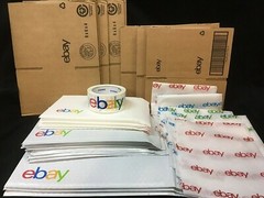 Ebay Shipping Supplies BOXES, Padded Bubble Envelopes Mailers, Tape & Tissue !