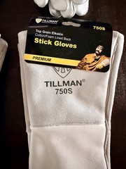 Tillman 750s Premium Elkskin Stick/MIG Welding Gloves (Small)