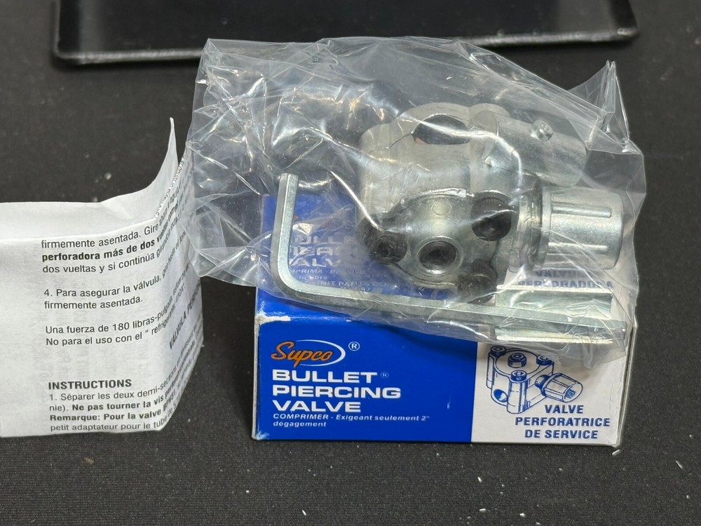 Supco BPV31 BULLET® Piercing Valve 1/4″, 5/16 & 3/8″ O.D. New