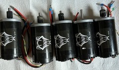 5 Venom 12V High Torque Brushed DC Motor/ Motors w/ Integrated CAN BCB-10001