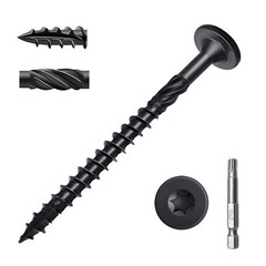 3 Inch Deck Screws 50 Pack Heavy-Duty Rust Resistant Timber Screws