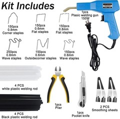 150W Upgraded Plastic Welder Kit,1000PCS Hot Stapler Welding Machine Car Bump…
