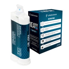 Box of 4 PlastCare Heavy Body Fast Set Impression Material VPS, Dental PVS