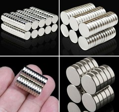 20-200pcs Round N52 Strong Disc Rare Earth Neodymium Magnet Crafts DIY Projects