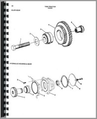 Allis Chalmers 7000 Tractor Parts Manual Catalog SN 8001 up