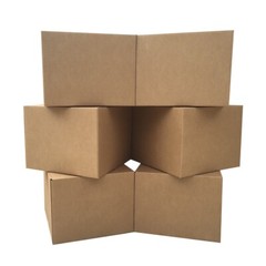 UBMOVE Large 6 Pack Moving Cardboard Boxes 20 x 20 x 15-inches