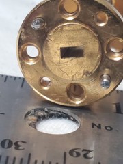 SAGE/Eravant WR15 50-75GHz 1″ gold plated Waveguide