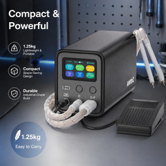 AWithZ 10.5KW Spot Welder Super Farad Capacitor Spot Welding Machine For 18650