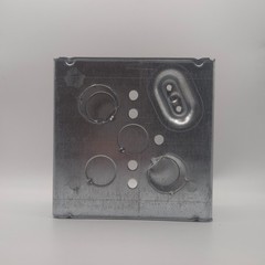 Steel city 72171341-20R 4 in. 42 cu. in. 2-1/8 in. Deep Square Box