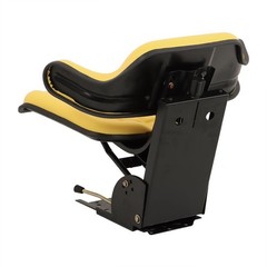 Yellow Tractor Suspension Seat For John Deere 1020 1530 2020 2030 2530 2550 2555
