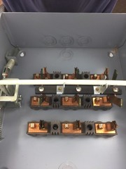 GENERAL SWITCH 63DU SAFETY SWITCH VOLTS 240 AC 60 AMP 3 POLE TYPE: D’BLE THROW