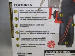 Earthquake XT EQ12SXT 1/2″ Ultra Compact Air Impact Wrench 700 ft.lbs