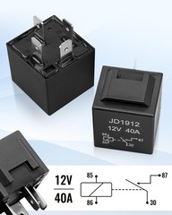 Waterproof Fuse Relay Box Pre-Wired, 6 JD1912 Relay Slots and 11 ATC/ATO Blad…
