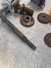 1980 International IH 484 Tractor Throttle Lever & Hardware