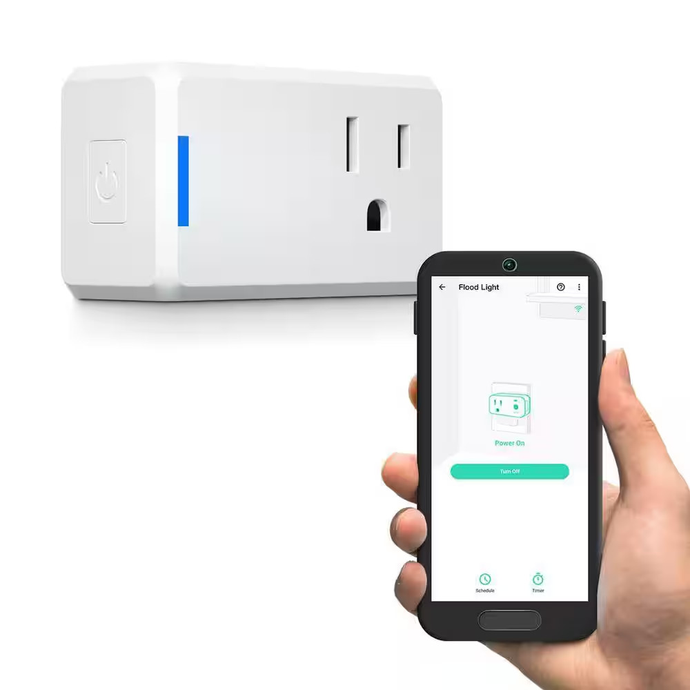 1/4 Mile World’S Longest Range Smart Home Plug Mini Outlet with App Remote Contr