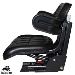 Black Tractor Suspension Seat Fits International Harvester 454 464 574 584 585