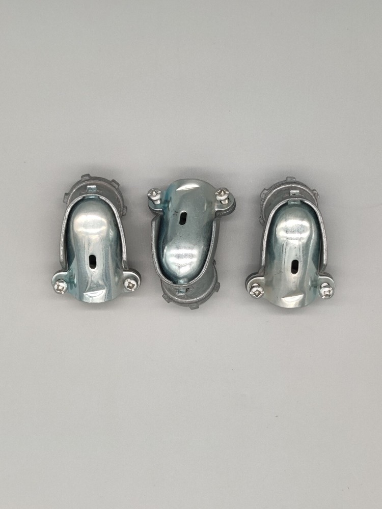 3 Pack Neer AC-96 Flex Connector 3/4″ 90 Degree Angle 3/4″ KO BX MC