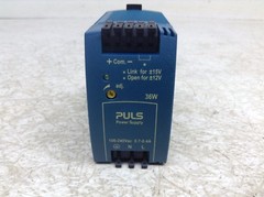 Puls ML30.106 +- 12 VDC -+ 15 VDC 2 Amp 36 Watt Power Supply ML30106 ML30