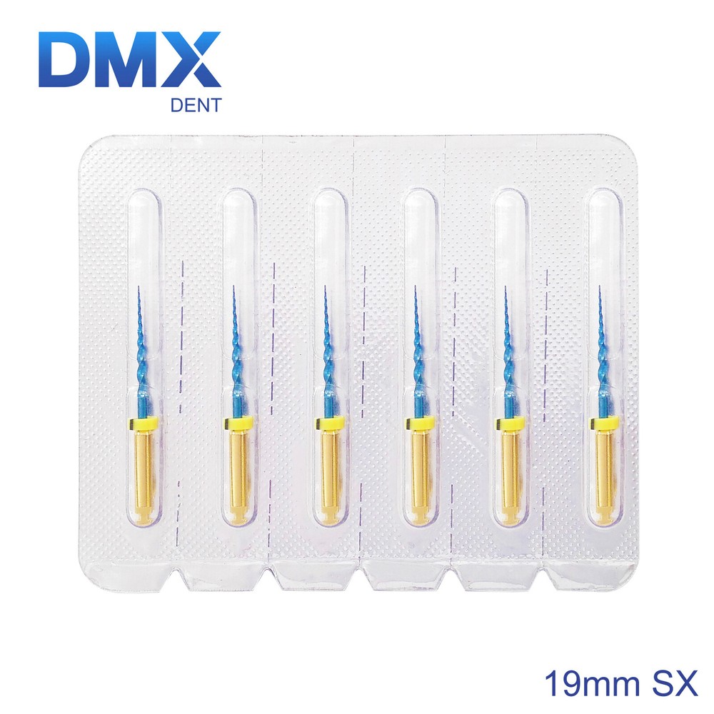 DMXDENT Dental Endo PT-Blue Root Canal Endodontic Niti Rotary Files 21/25/31MM