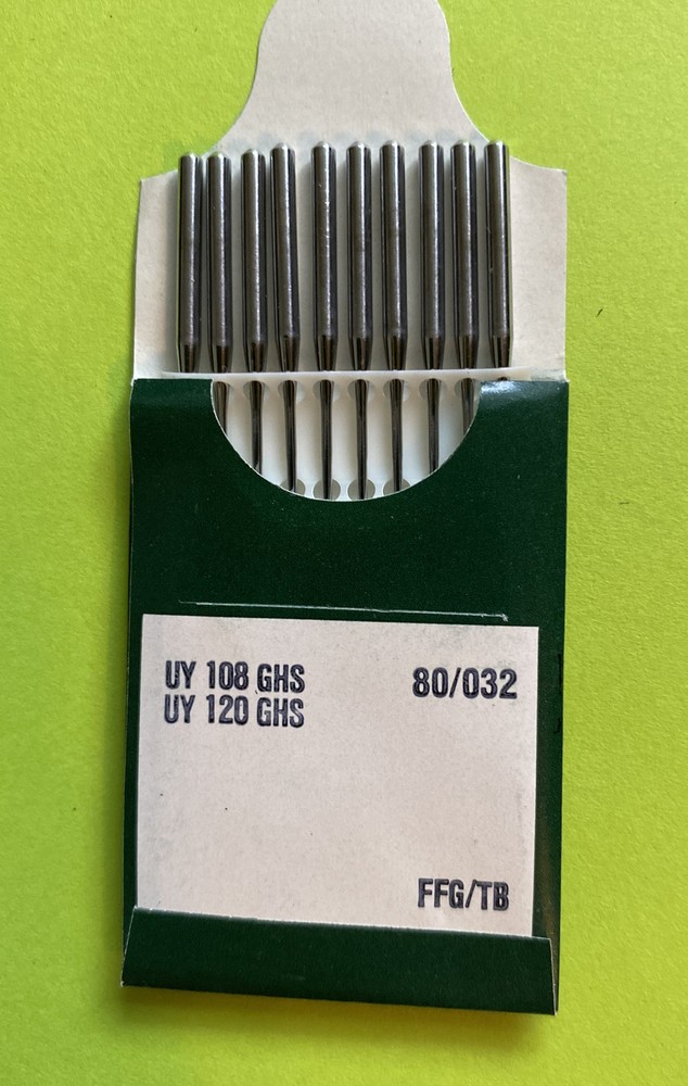 *NOS* UY108GHS-80/032-GROZ-BECKERT-SEWING NEEDLE (PK. OF 10) FREE SHIPPING*